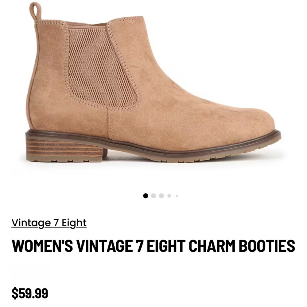 Vintage 7 Eight Ankle Chelsea Boots